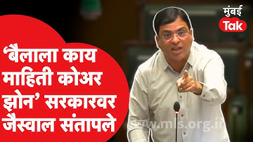 Ashish Jaiswal सुधीर मुनगंटीवार उत्तर देत असताना का संतापले? | Vidhan Sabha