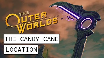 The Outer Worlds the Candy Cane Location (Unique N-Ray Weapon)