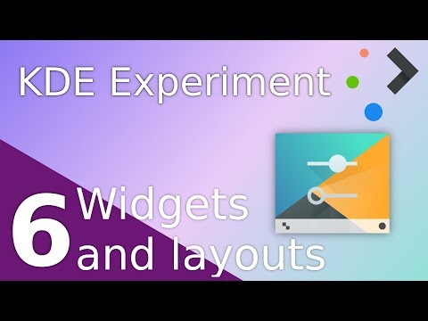 Plasma widgets, layouts, and desktop configuration - KDE Experiment - Part 6 hqdefault