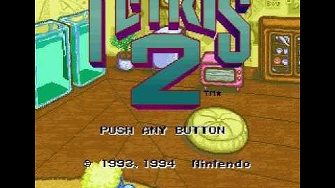 Tetris 2(SNES)(USA)(Rev A) Intro(Take 1)(05-01-17)