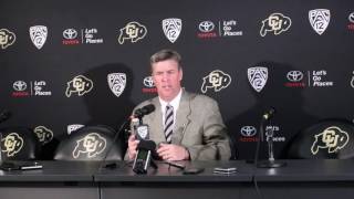 Mike MacIntyre Post-Game ASU
