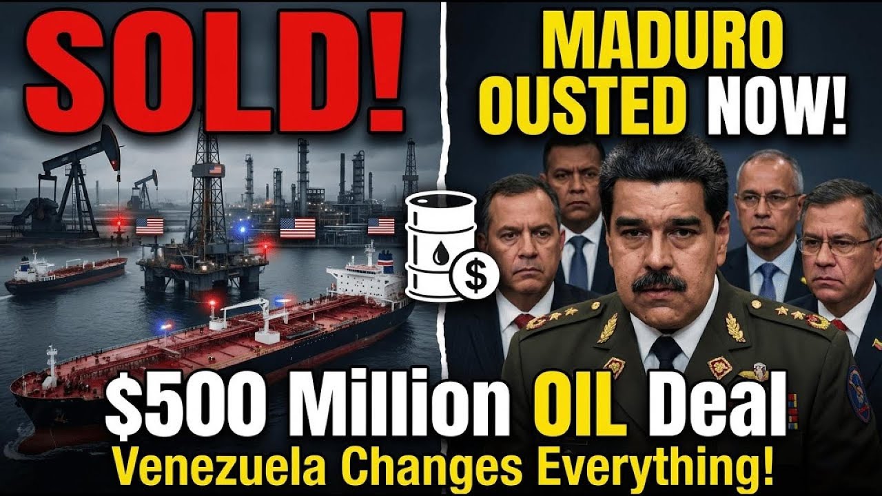 $500M Oil Deal Shocks World as Maduro Is Ousted