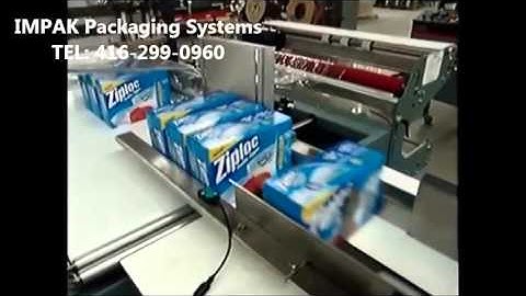 Shanklin A27A Shrink Wrapping 3 Packs Of Ziploc Boxes