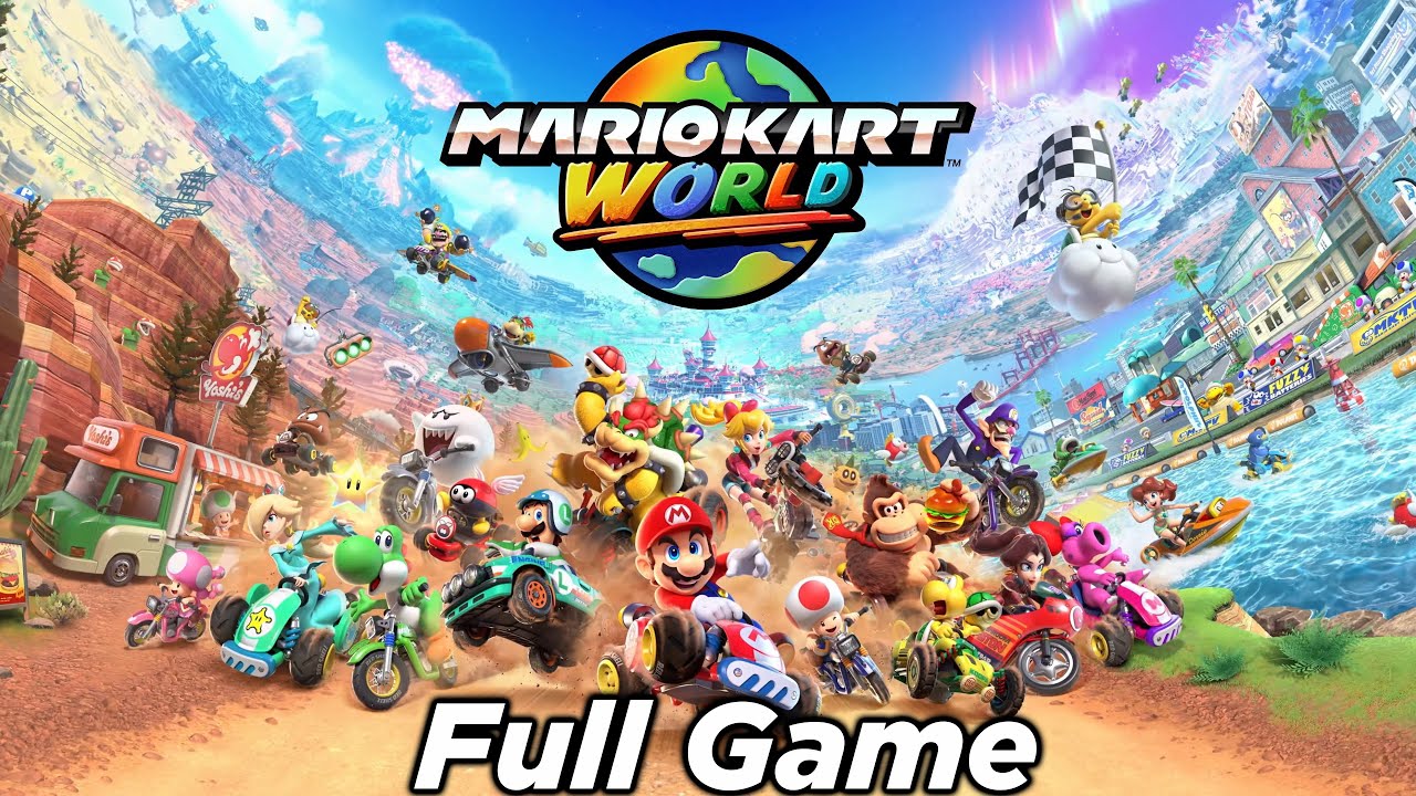 Mario Kart Would - Full Game Walkthrough (150cc)