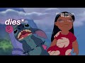 Lilo  stitch being a complete mess for 2 minutes and 47 seconds straight