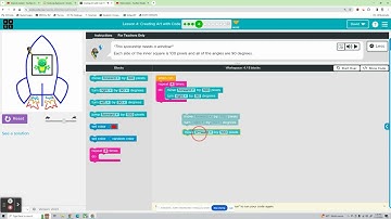 Code.org Express: Lesson 4 - Creating Art with Code (23 - 24)