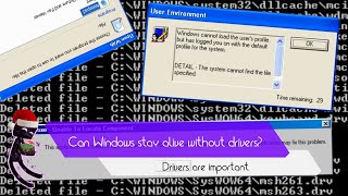 Windows without drivers