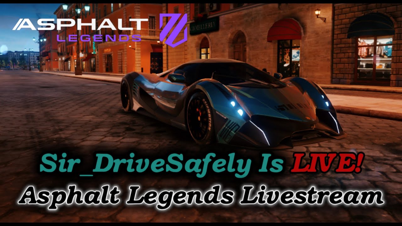 Asphalt Legends Livestream | We are back but with a jank setup!