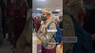 Oliver Tree in the airport #shorts