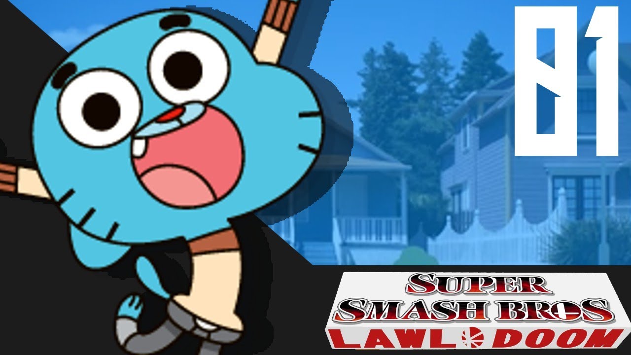 Smash Bros. Lawl Doom - Character Moveset - Gumball (The Amazing World of Gumball)