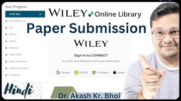 Paper Submission to Wiley Online Journal || Step by Step Submission Process to Wiley Journal