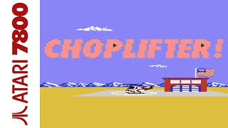 [Atari 7800] Choplifter! (1987) Longplay