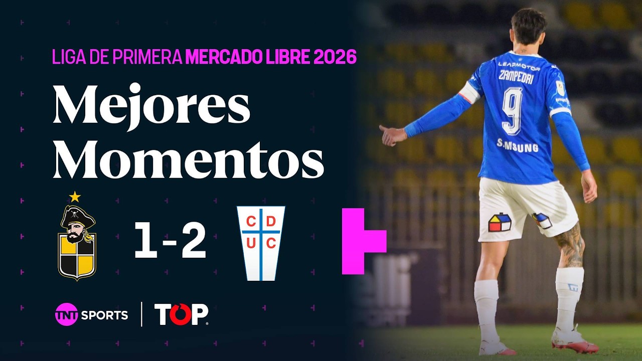 Compacto TOP | ⚫️🟡 Coquimbo 1 - 2 ⚪️🔵 U. Católica | Liga de Primera Mercado Libre 2026 - Fecha 19
