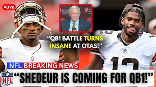 The Browns QB1 Competition Is UNREAL... | Shedeur Sanders, Deshaun Watson