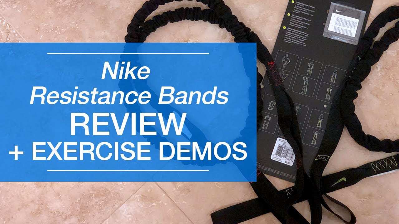 ➰ Nike Resistance Bands REVIEW + Exercise DEMOS | Best Resistance Band? -  YouTube