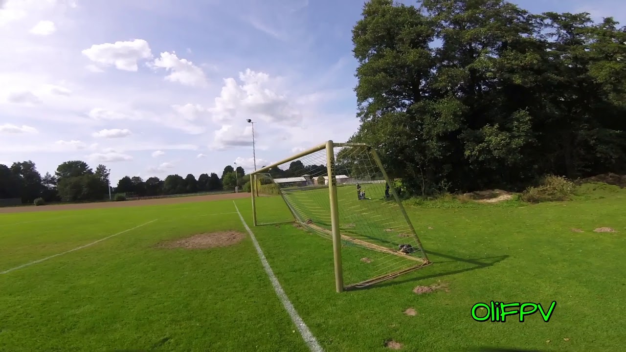 FPV 240 - BlueMoon Flying Through the Air, without OSD board, works fine (GoPro rec.)