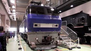 最後のお披露目EF200 2号機 京都鉄道博物館 特別展示を撮影（R1.11.19)