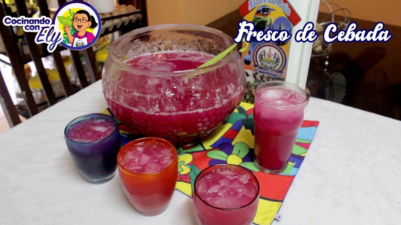 FRESCO DE CEBADA Para compartir en Familia