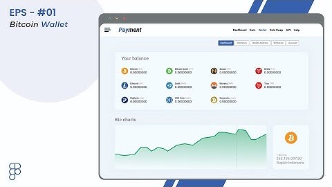 Cryptocurrency Wallet Design in Figma | Day - 01 | Appsventory