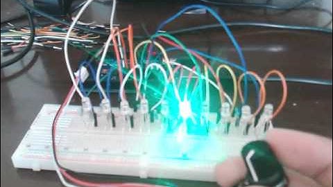 Sequencial com LEDs usando um Arduino MEGA