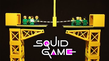 LEGO Pim Squid Game: Tug-Of-War (Stop Motion Animation)