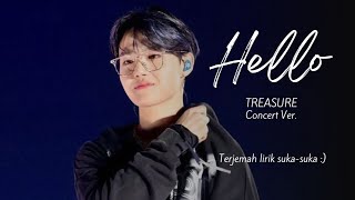 TREASURE - 'Hello' | Terjemah lirik suka-suka