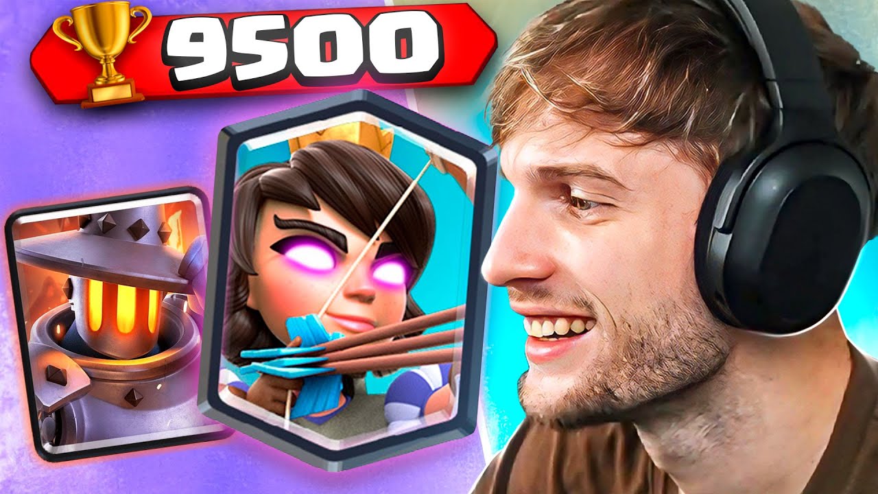 9500 COPAS🏆 con LA CARTA MÁS ROTA😱 CLASH ROYALE - zEkO