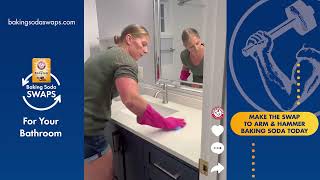 Clean Your Bathroom with Baking Soda | ARM & HAMMER™