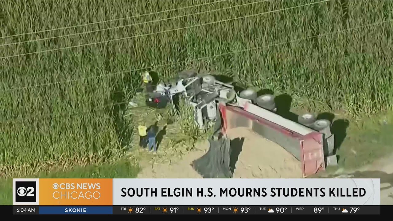 South Elgin High School mourning students killed in crash - YouTube