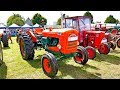 Exposition à Quincampoix des "Vieilles Mécaniques" 2019 : tracteurs...