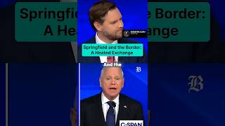 JD Vance Blames Kamala Harris for Springfield's Housing Crisis #shorts