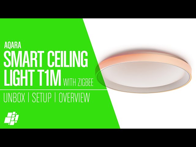 The Aqara Ceiling Light T1M - TWO Lights in ONE! - YouTube