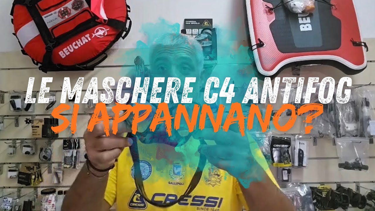 LE MASCHERE C4 ANTIFOG SI APPANNANO? FACCIAMO CHIAREZZA!!