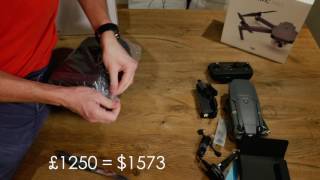 Dji Mavic Pro Unboxing Uk - Fly More Combo