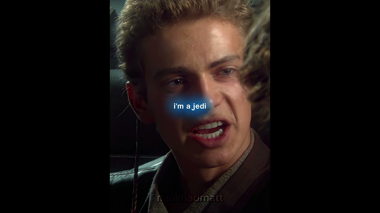 "THEY'RE ALL DEAD... i know im better than this" | Anakin Skywalker EDIT | Star Wars | Headlock 4k60