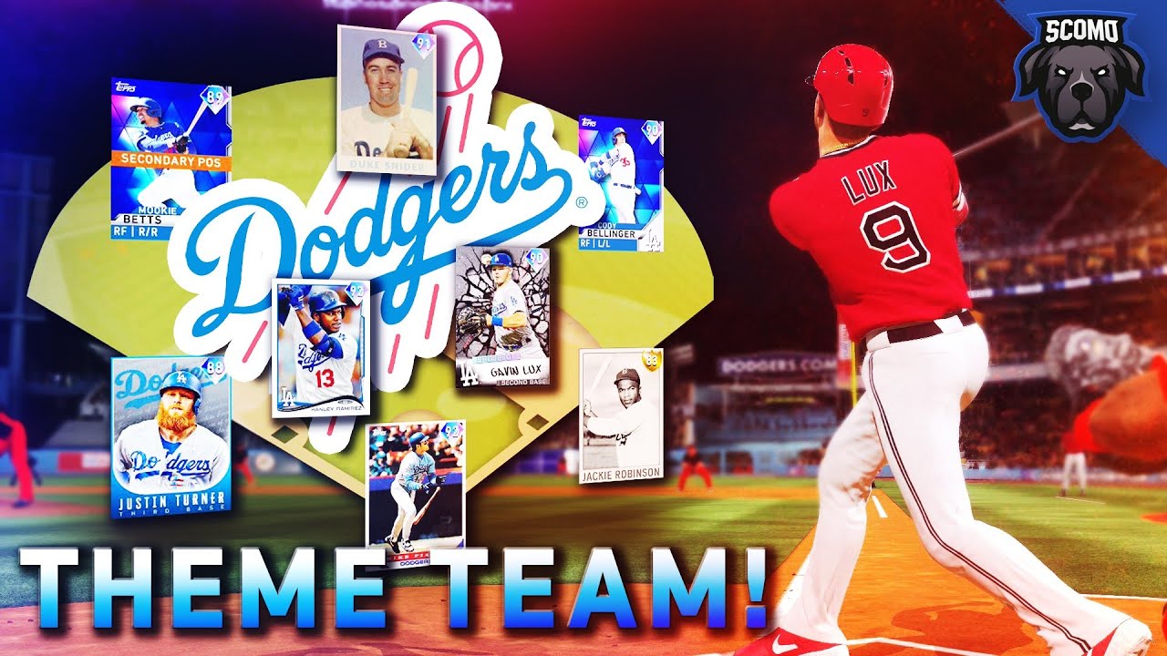 BEST THEME TEAM IN THE GAME! ALL DODGERS LINEUP! [MLB The Show 20 Gameplay]