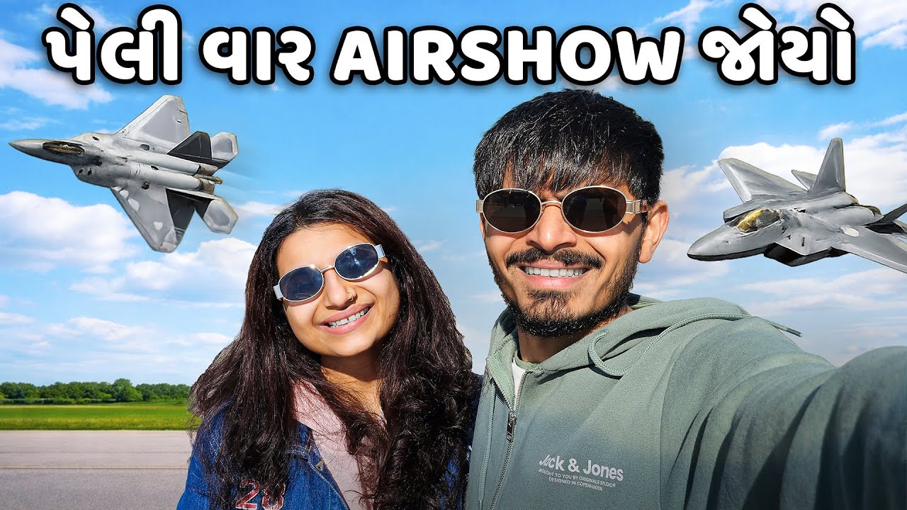 Canada નો જોરદાર Air Show જોયો । Plane માં અંદર જાવા મળ્યું - Riddhi Darshan Vlogs