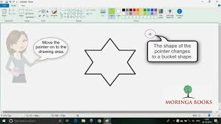 MS Paint - How to use Fill with Color tool in MS Paint in Windows 10