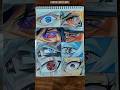 I drew Sanemi Eye #shorts #art #anime #sanemi #kny #bome #guess #guessthesong #talwiinder