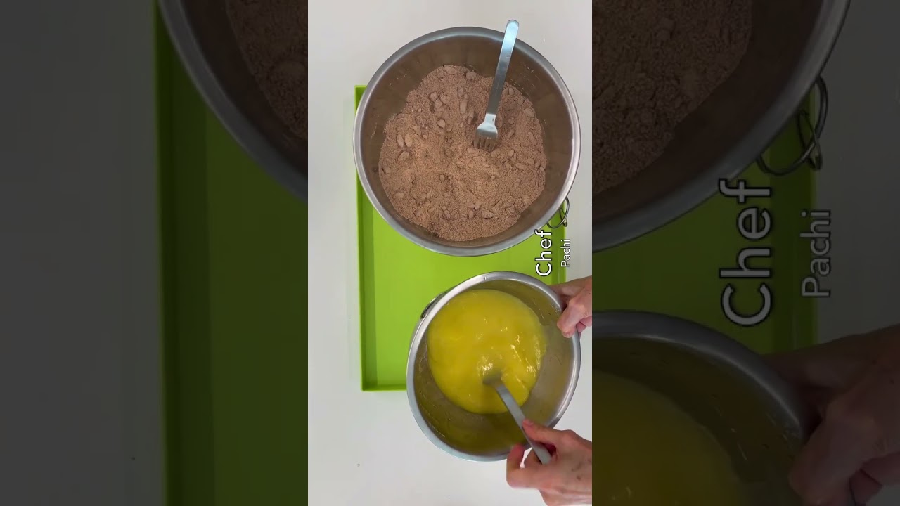 CHOCO & COFFEE BROWNIE CAKE by CHEF PACHI - NO Mixer Needed 