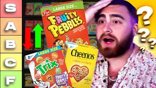 ULTIMATE CEREAL TIER LIST!