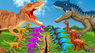 Most Dramatic T-rex Dinosaur Chase | Trex attack | Jurassic Park | Dinosaur | Dino Dino Toy