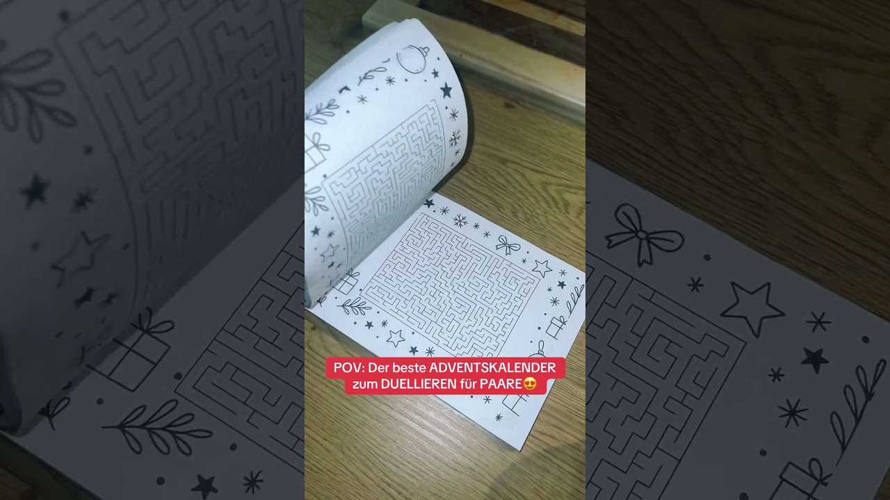 Adventskalender für Paare 2025 