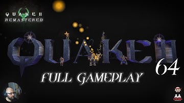 Quake II 64 Full Walkthrough (Hard / Quake 2 Remastered / 1999-2023)
