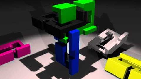 Zig Zag Knot Puzzle Animation / Solve