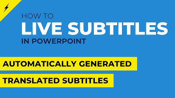 How to Add Live Subtitles in PowerPoint (+60 LANGUAGES) Hidden feature