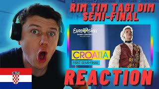 🇭🇷Baby Lasagna - Rim Tim Tagi Dim Semi - Final Eurovision 2024 - Irish Reaction