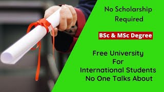 Free online institutions for Bachelors & Masters / Tuition Free Schools For International Students screenshot 5