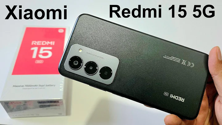 Xiaomi Redmi 15 5G - Unboxing and First Impressions