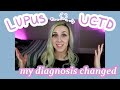 MY DIAGNOSIS CHANGED (Lupus to UCTD)